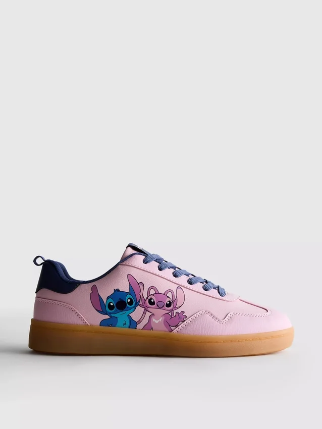 Disneys Stitch-sneakers med gummisåle