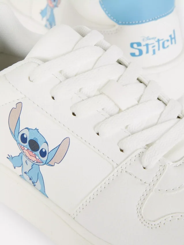 Disneys Stitch-sneakers med lav skaft