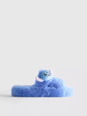 Disneys Stitch-tøfler med to stropper og mykt fôr