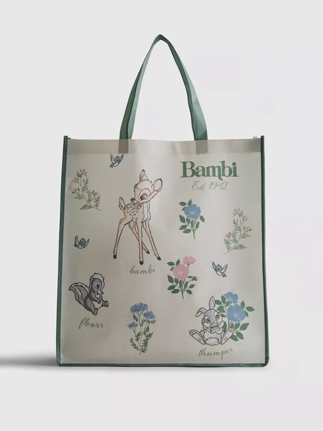 Disneys store, gjenbrukbare Bambi-shoppingpose