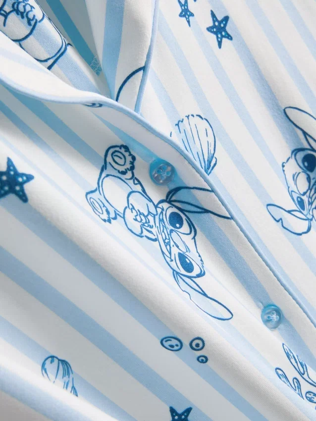 Disneys Stripete «Boyfriend»-pysjamaser med Stitch