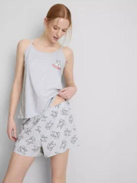 Disneys Thumper-pysjamaser med kort topp og shorts