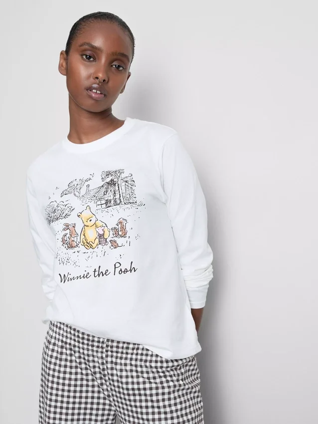 Disneys Winnie the Pooh-pysjamaser i bomull