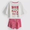 Disneys Winnie the Pooh-pysjamaser med gingham-mønster