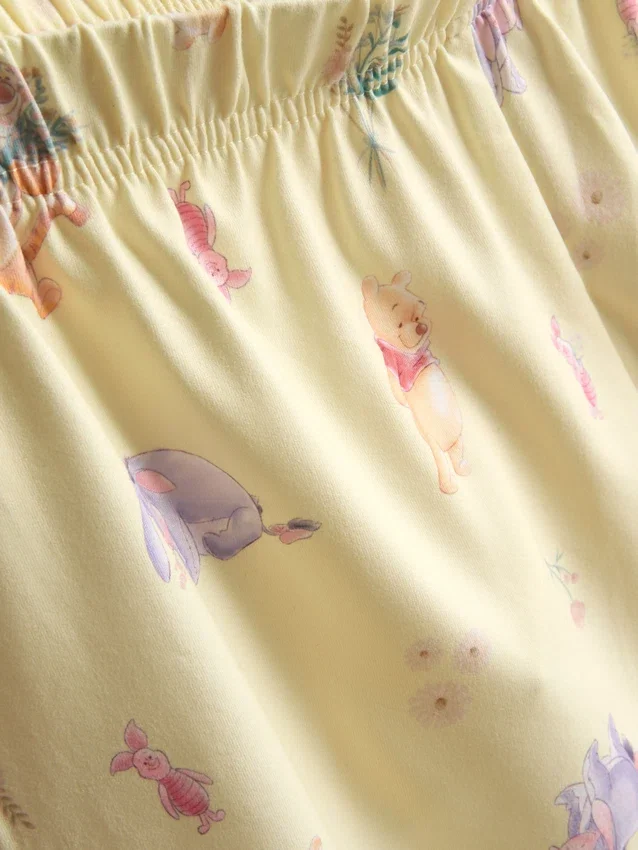 Disneys Winnie the Pooh-pysjamaser med korte bukser i boyfriend-stil