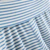 Elsker å slappe av i ribbestrikkede, stripete pyjamas-shorts