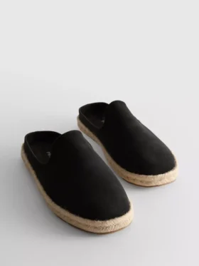 Espadrille-mules uten snøring