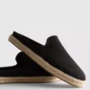 Espadrille-mules uten snøring