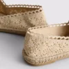Espadriller med snøring