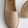 Espadriller med snøring