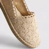 Espadriller med snøring