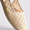 Espadrillesandaler med spenne bak