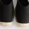 Espadrillesandaler med spenne bak