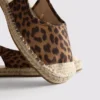 Espadrillesandaler med spenne bak