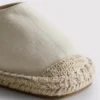 Espadrillesandaler med spenne bak