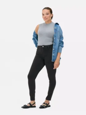 Essential mid-rise skinny jeans | vanlig