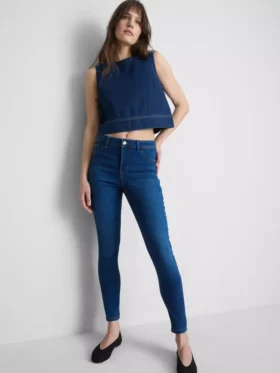 Essential mid-rise skinny jeans | vanlig