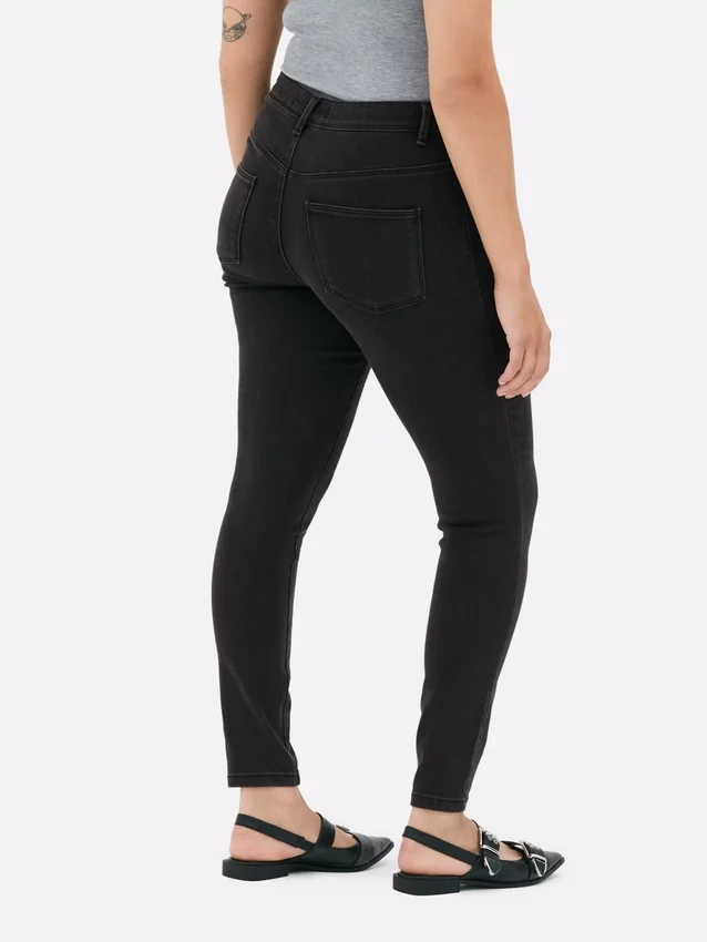 Essential mid-rise skinny jeans | vanlig