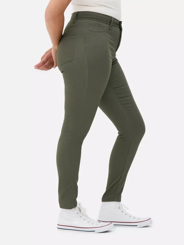 Essential mid-rise skinny jeans | vanlig