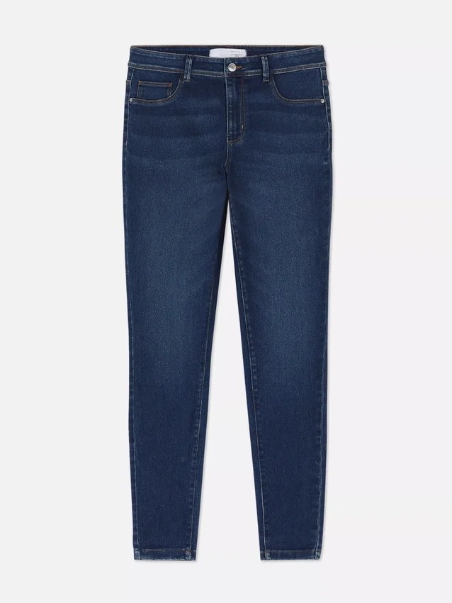Essential mid-rise skinny jeans | vanlig