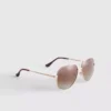 Fargede aviator-solbriller