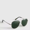 Fargede aviator-solbriller
