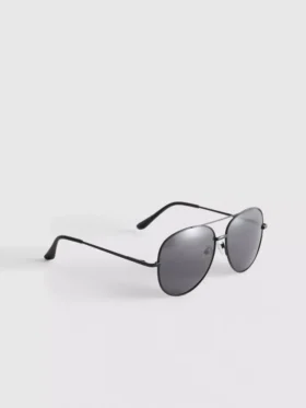 Fargede aviator-solbriller