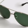 Fargede aviator-solbriller