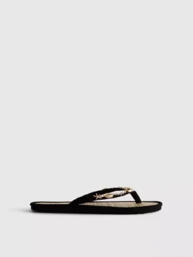 Flip-flops med sjøgress-effekt