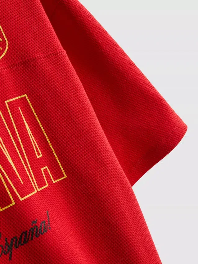 Fotball-T-skjorte med «Spain»-motiv