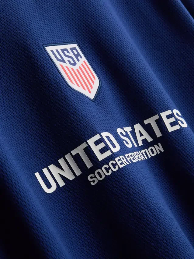 Fotballtrøye i bomull fra det amerikanske fotballforbundet