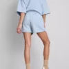 Fritidsshorts med høy bomullsandel i avslappet NYC-stil