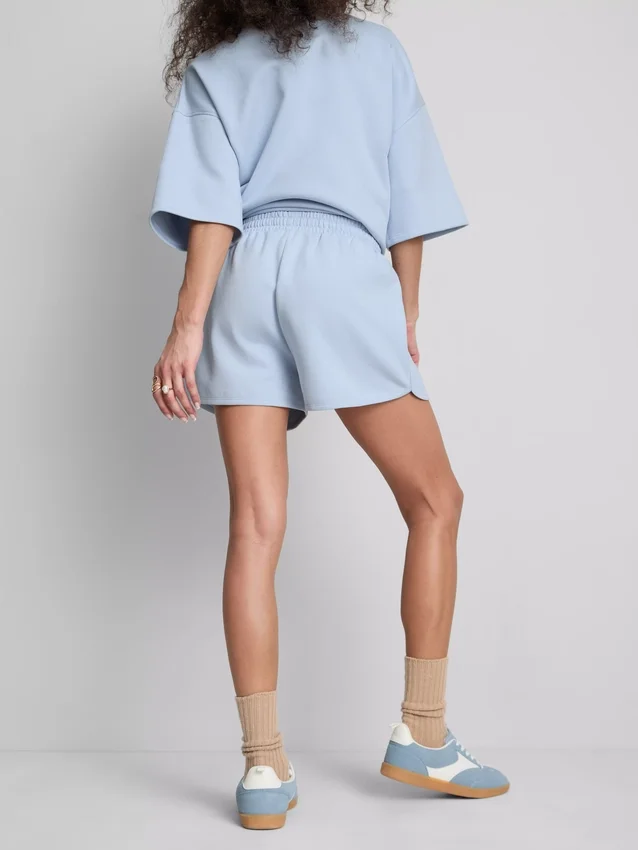 Fritidsshorts med høy bomullsandel i avslappet NYC-stil