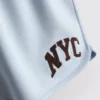 Fritidsshorts med høy bomullsandel i avslappet NYC-stil