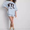 Gensere med drop-ermer i bomullsrik NYC-stil