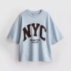 Gensere med drop-ermer i bomullsrik NYC-stil