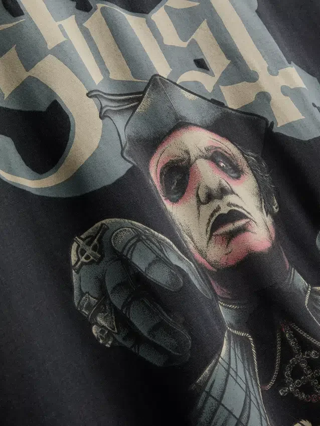 Ghost-T-skjorte med korte ermer