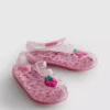 Glitter-sandaler i gelé med burdesign