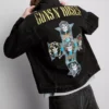 Guns N' Roses-jakke i bomullsdenim