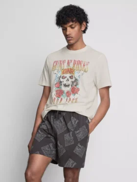 Guns N’ Roses kort pysjamassett