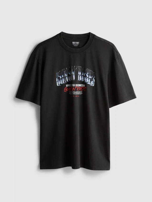 Guns N’ Roses-T-skjorte med grafisk trykk