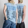 Guns N' Roses-tanktop med grafisk trykk