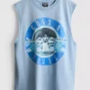 Guns N' Roses-tanktop med grafisk trykk