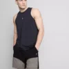 Gymshorts med fargeblokker