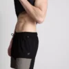 Gymshorts med fargeblokker