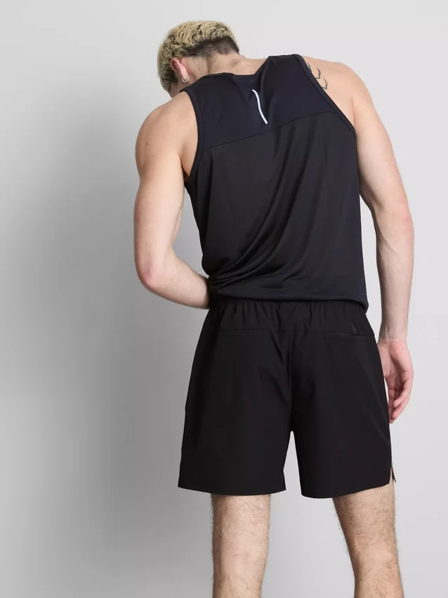 Gymshorts med fargeblokker