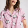 Hello Kitty-pysjamaser med korte bukser i boyfriend-stil