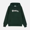 Hettegenser med Boston-motiv