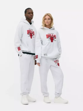 Hettegenser med NBA Chicago Bulls-logo