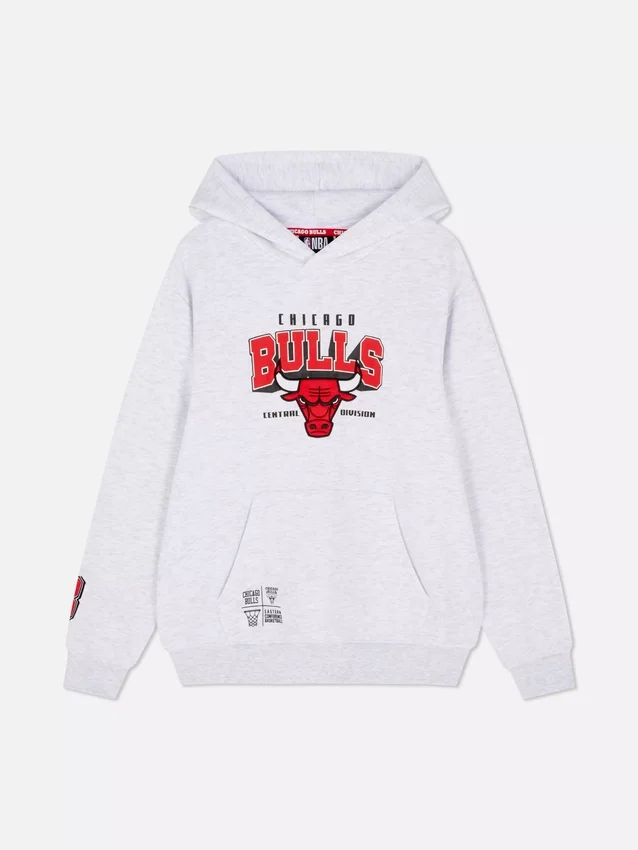 Hettegenser med NBA Chicago Bulls-logo